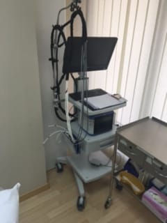 Pulse volume recording tracing from the vascular lab